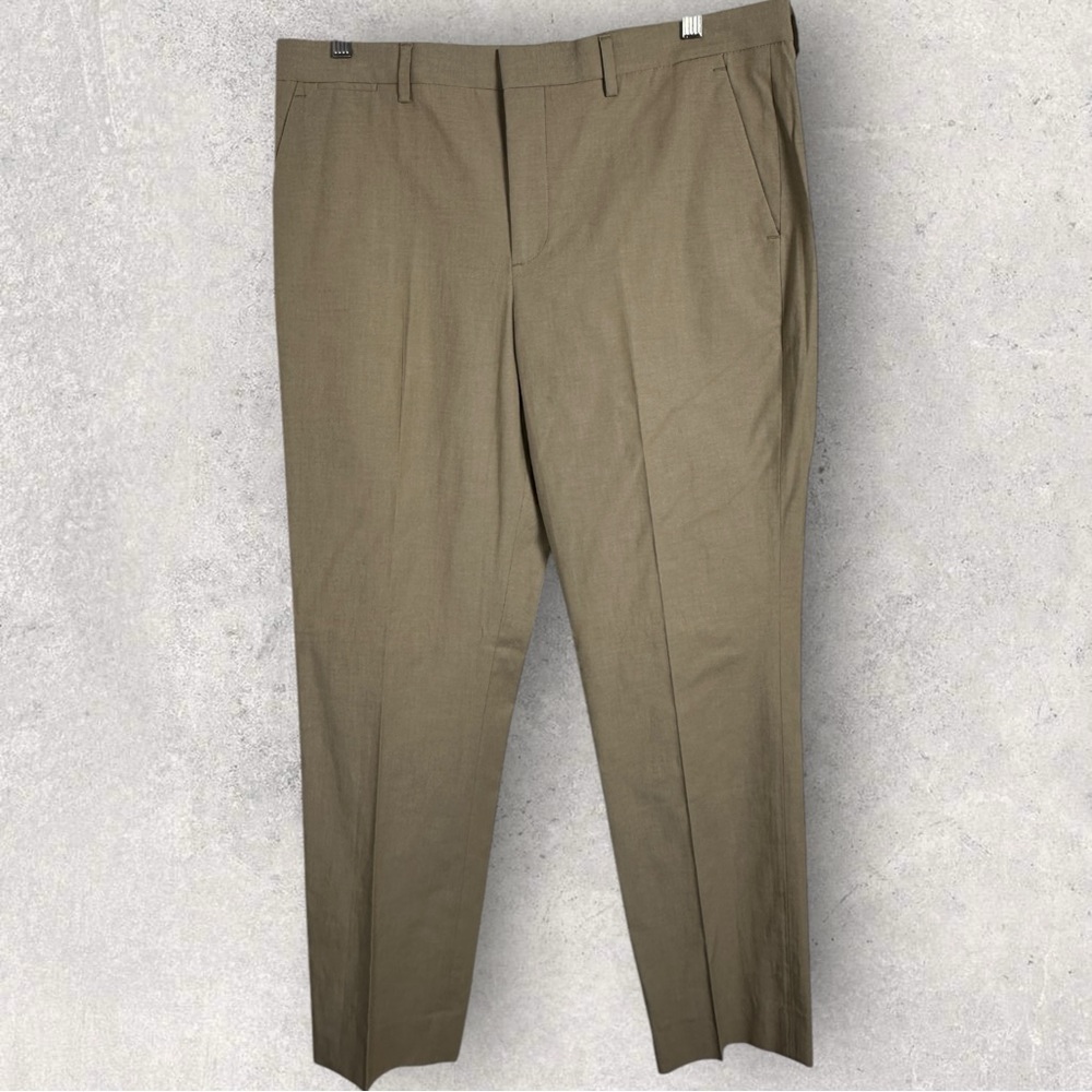Express Photographer Pants Beige Mens Size‎ 34 Minimalist Trousers Stretch Pant